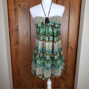 Trixxi Bubble Hem Halter Dress size 9 Junior